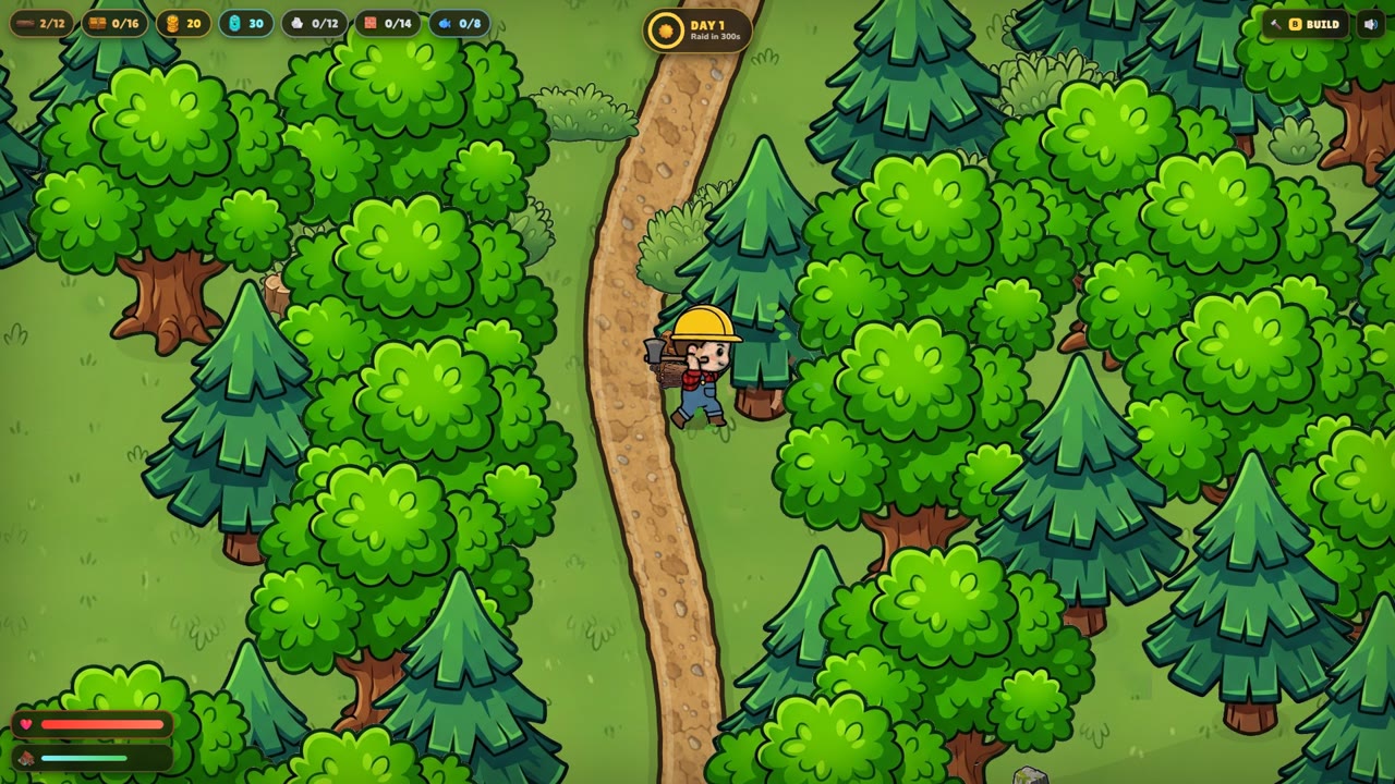 Chopping trees in the forest